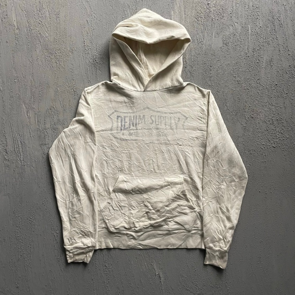 Denim & Supply ralph lauren Hoodie Mens Medium white